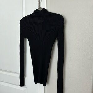 Jill sander black lightweight top very stretchy approximately size 8-10
